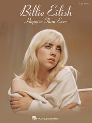 cover Happier Than Ever piano sheet music cover